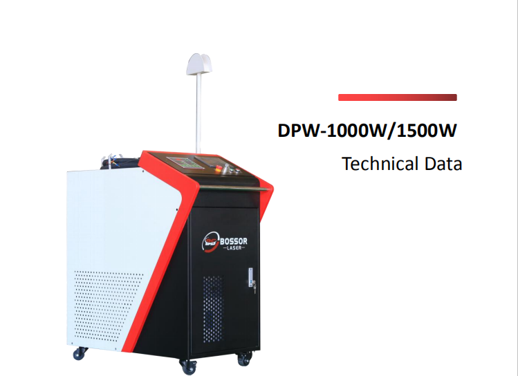 DPW-1000W/1500W Fiber Laser Welding Machine operation and Main Components