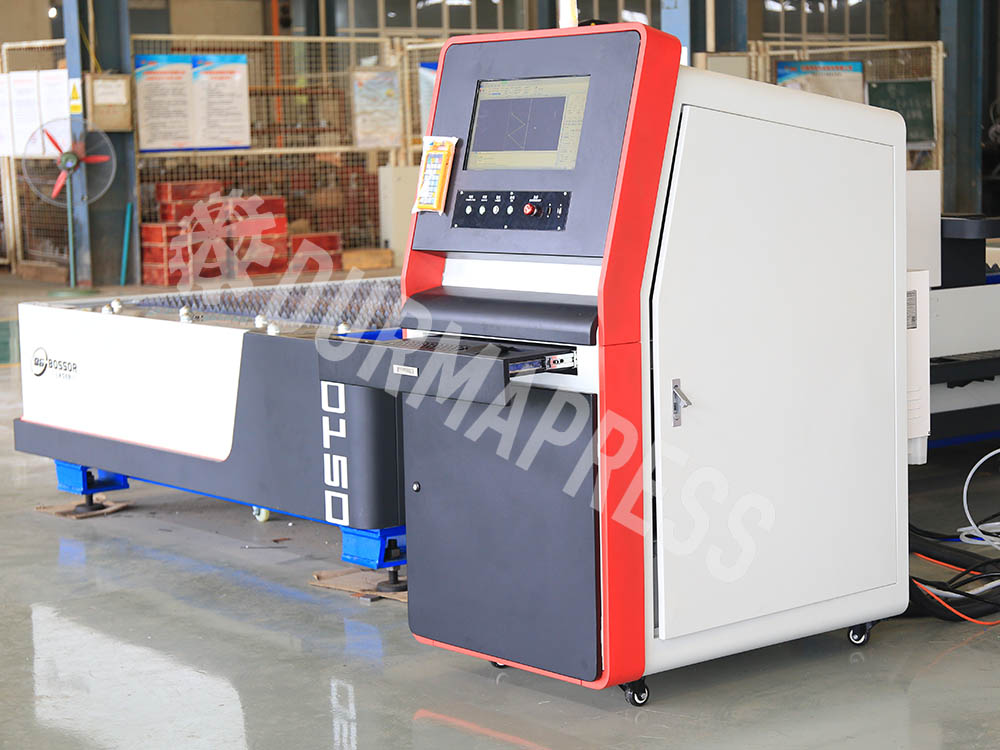 Automatic edge searching function of metal tube and plate fiber laser cutting
