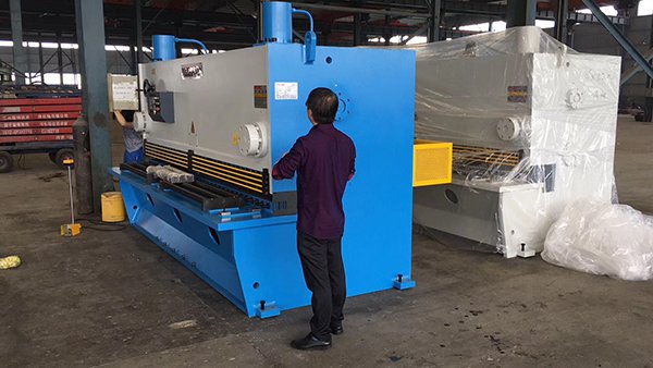AQF inspection company come to Check Durmapress machine 